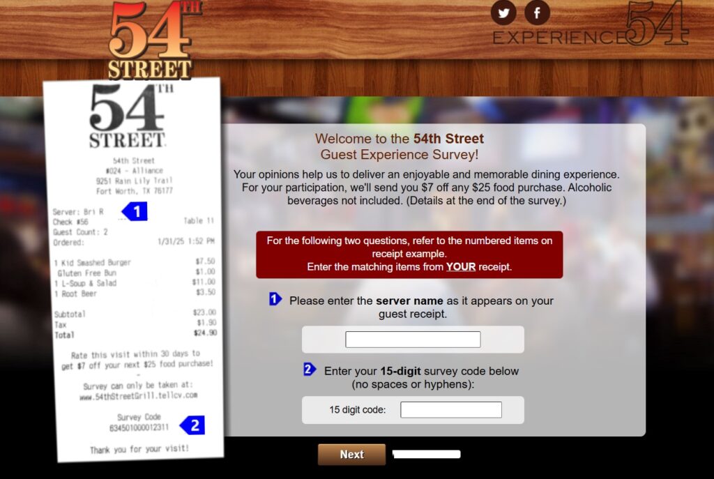 www.54ThStreetGrill.tellcv.com